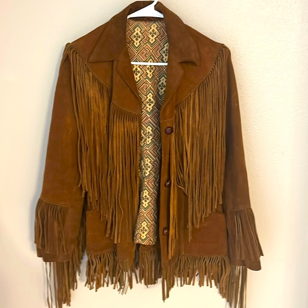Vintage Pioneer Wear Genuine Leather Jacket